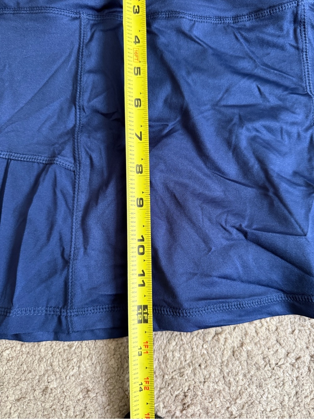 Head Women's Medieval Blue Athletic Tennis Pleated Small Slim Skort - Picture 2 of 11
